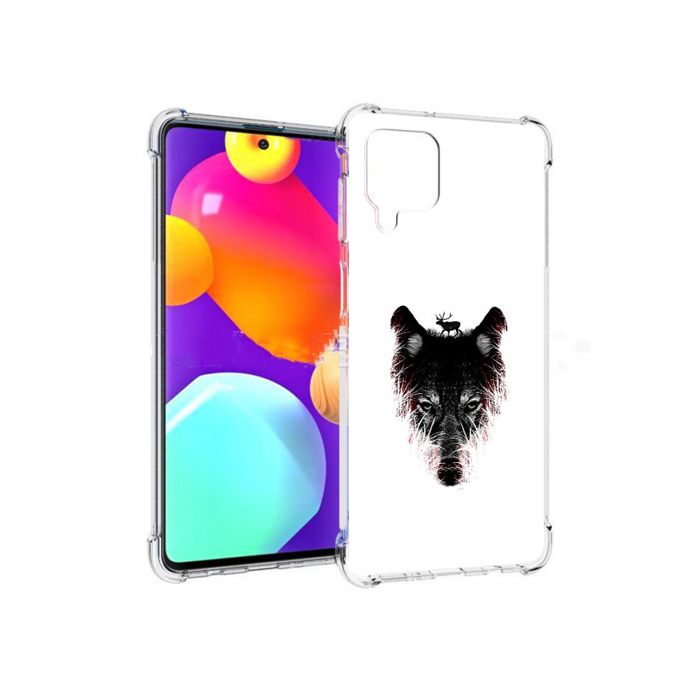 

Чехол MyPads Tocco для Samsung Galaxy M62 волк в траве (PT158430.541.267), Прозрачный, Tocco