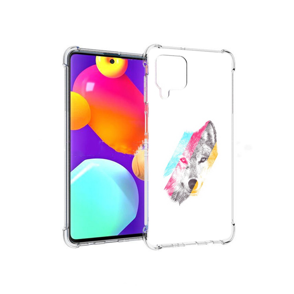 Чехол MyPads Tocco для Samsung Galaxy M62 волк градиент (PT158430.541.268)