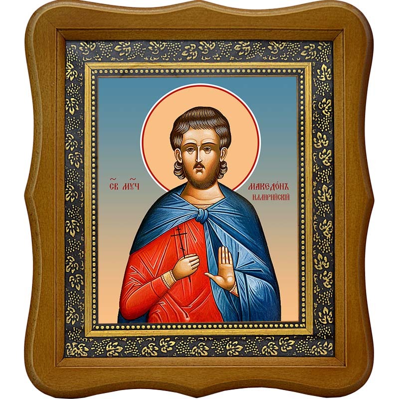 

Македон Иллирийский мученик. Икона на холсте.
