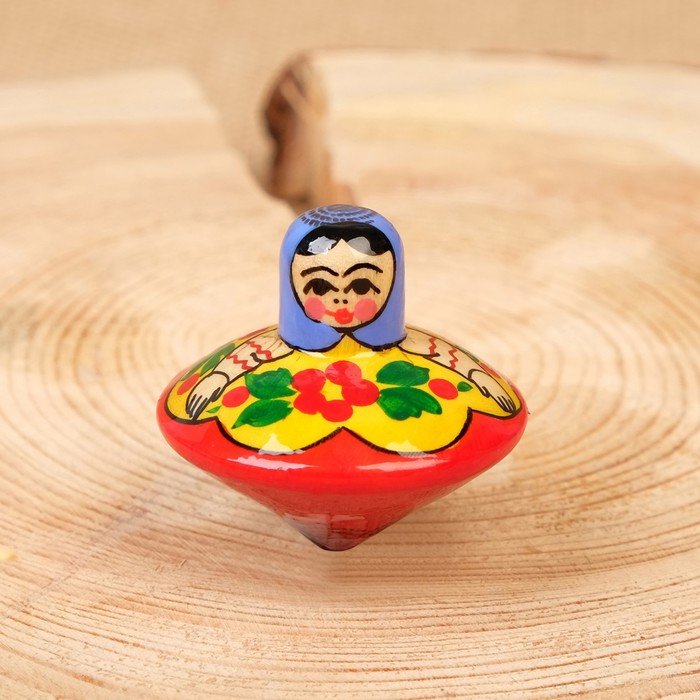 

Сувенир "Волчок", 4,5см, микс, Матрёшка