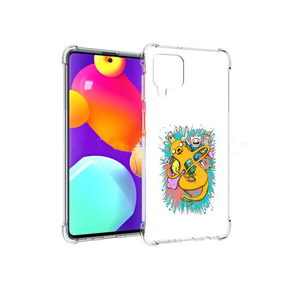 

Чехол MyPads Tocco для Samsung Galaxy M62 время приключений рисунок (PT158430.541.276), Прозрачный, Tocco