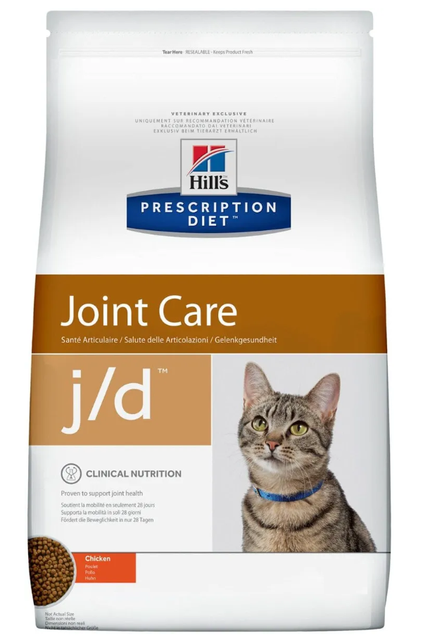 фото Сухой корм для кошек hill's j/d при заболеваниях суставов, 1,5кг