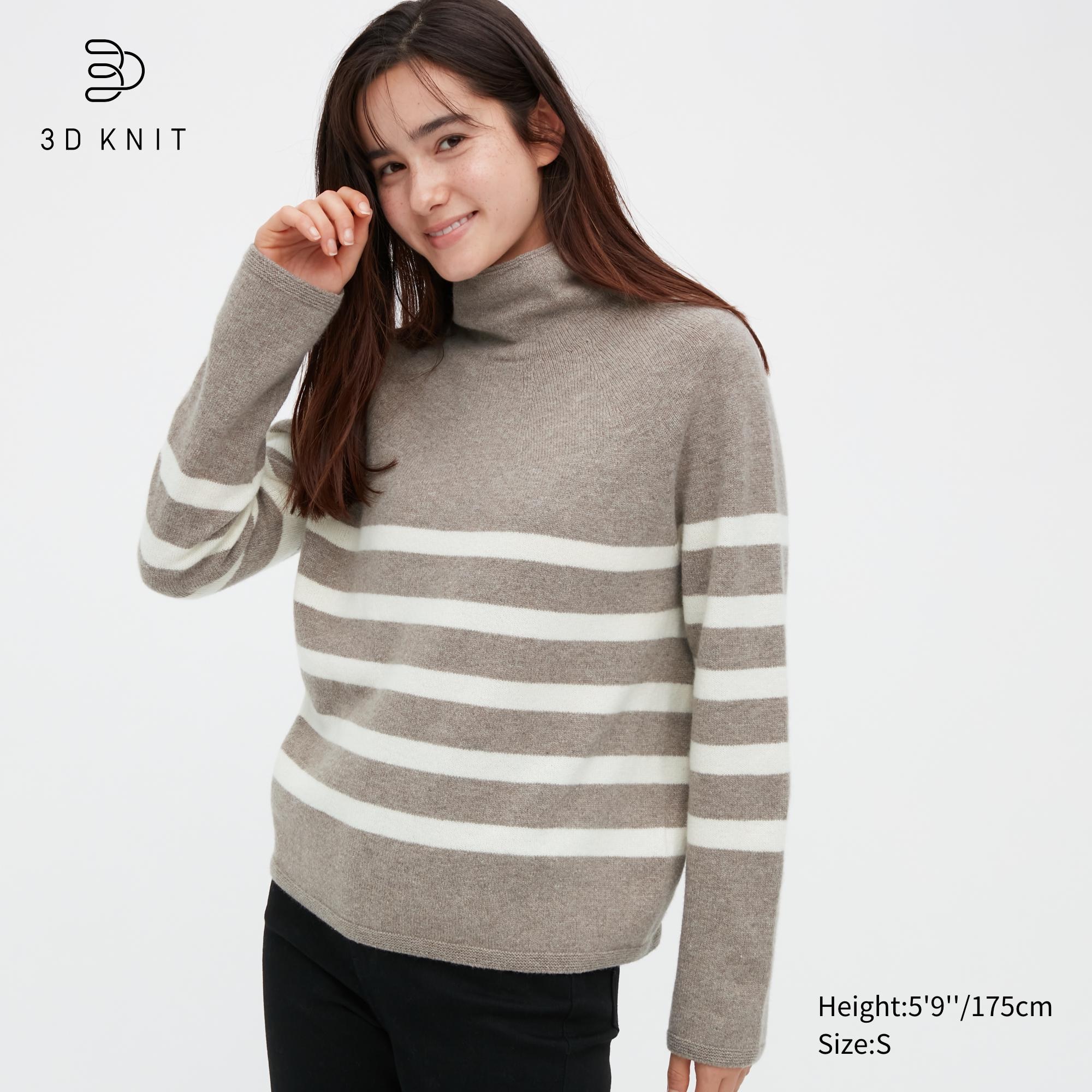 

Водолазка женская UNIQLO 454697COL32 бежевая M (доставка из-за рубежа), 454697COL32
