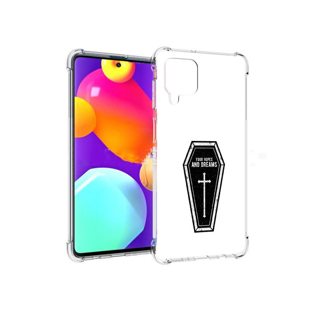 

Чехол MyPads Tocco для Samsung Galaxy M62 гроб с мечтами (PT158430.541.299), Прозрачный, Tocco