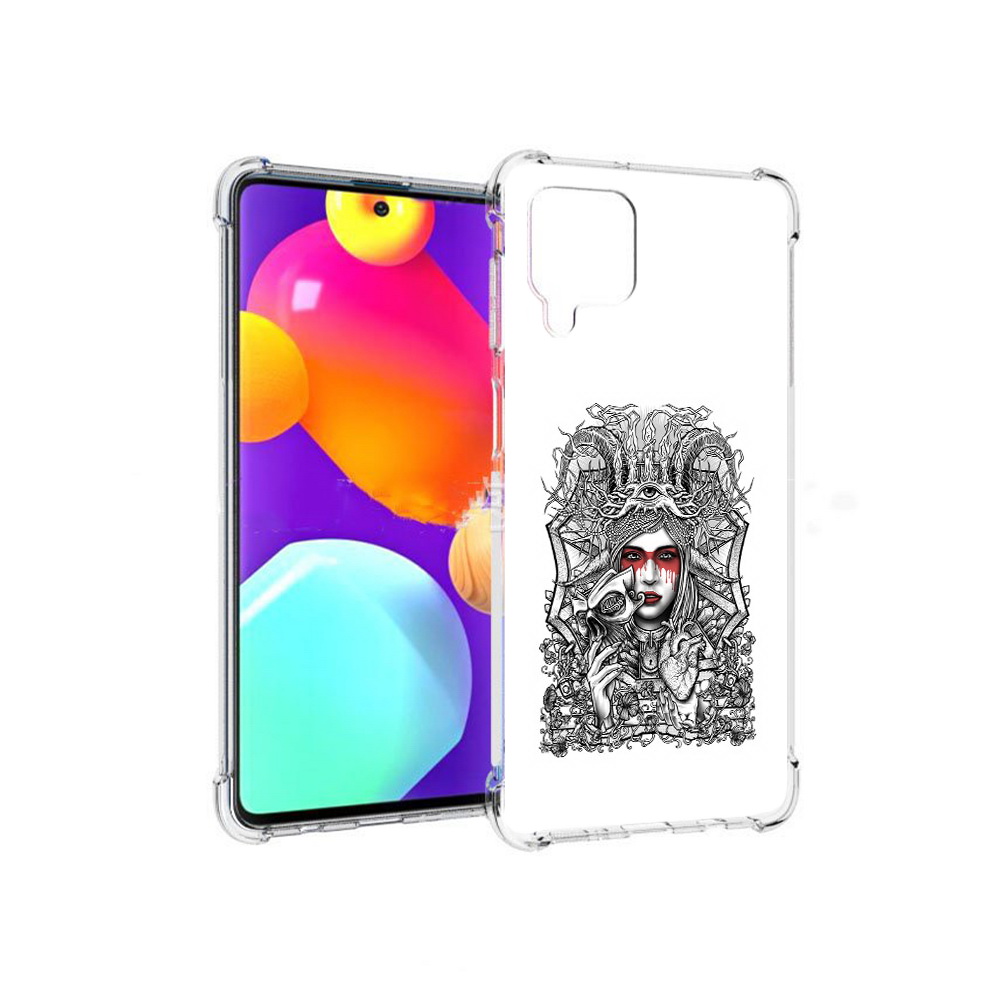 

Чехол MyPads Tocco для Samsung Galaxy M62 грусная девушка (PT158430.541.302), Прозрачный, Tocco