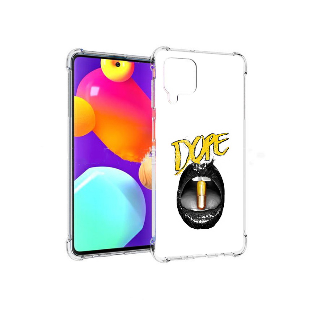 

Чехол MyPads Tocco для Samsung Galaxy M62 губы (PT158430.541.303), Прозрачный, Tocco