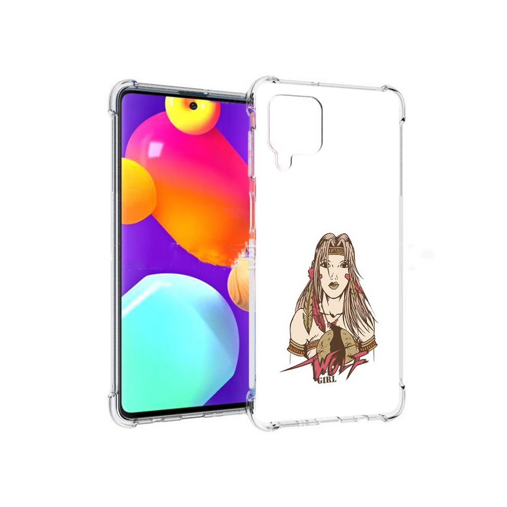 

Чехол MyPads Tocco для Samsung Galaxy M62 девушка волк (PT158430.541.306), Прозрачный, Tocco