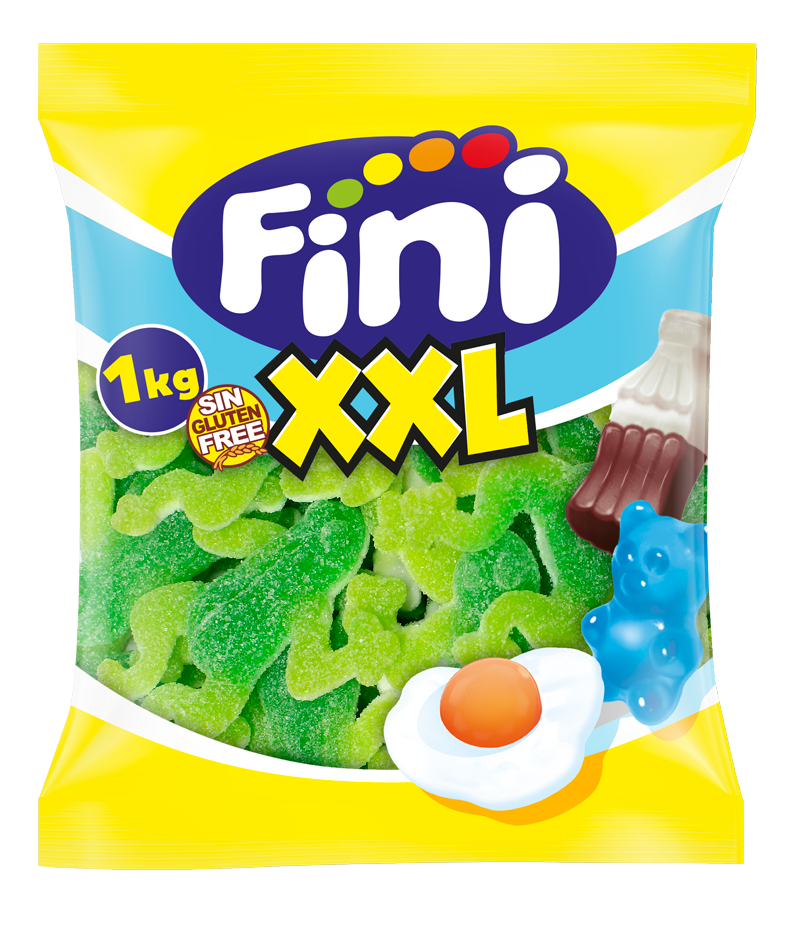 Мармелад Fini Гигантская Лягушка в сахаре, 1 кг