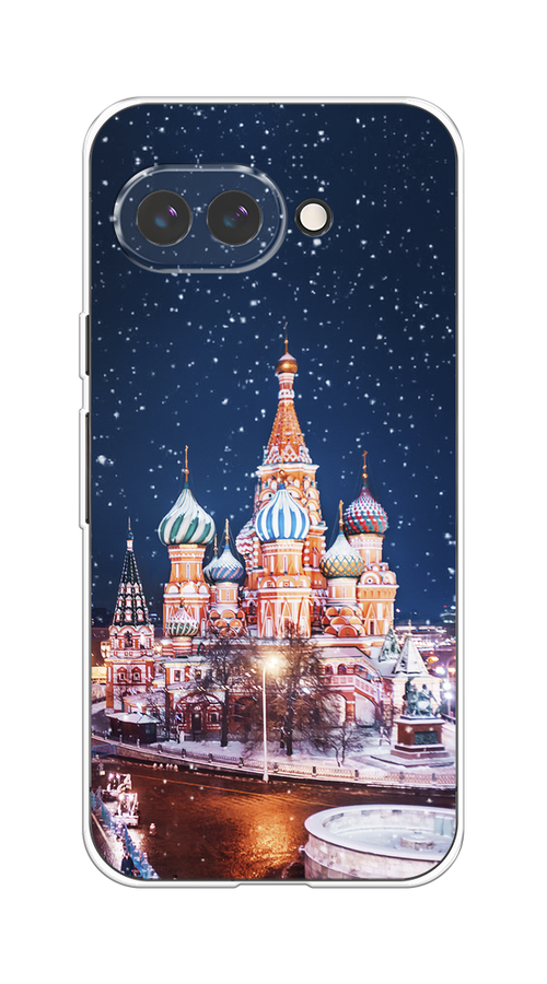 

Чехол на Google Pixel 9a "Москва 1", Коричневый;синий;белый, 272250-1