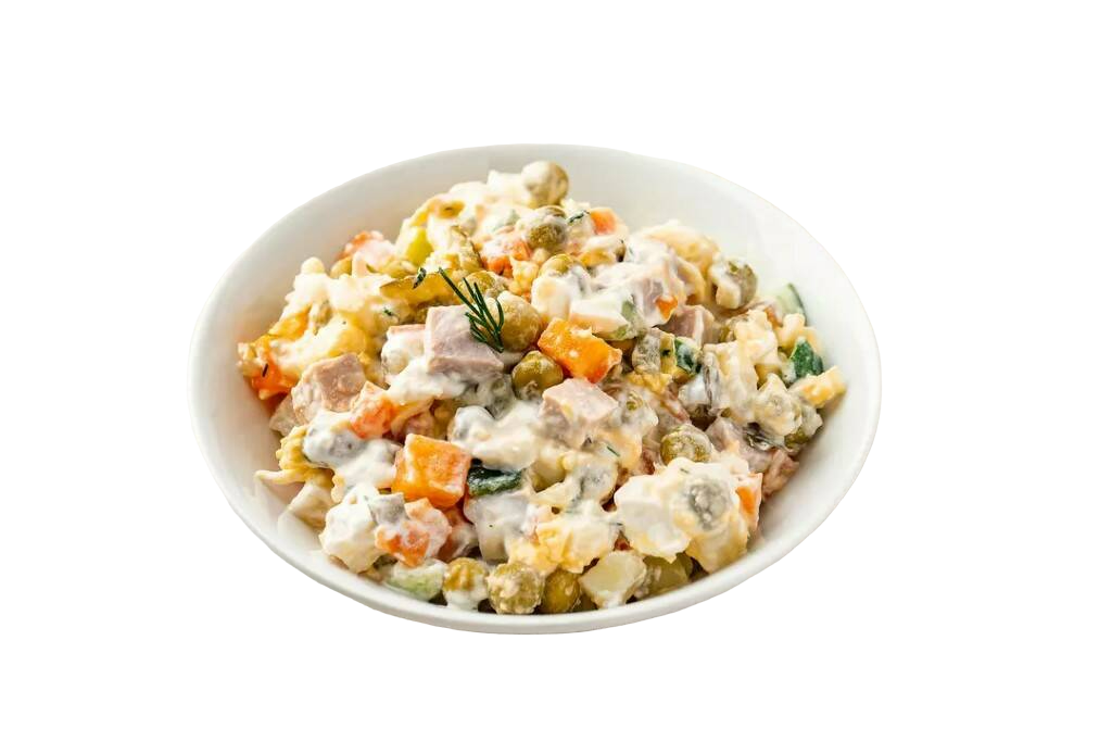 

Салат ВкусВилл Оливье с колбасой 200 г