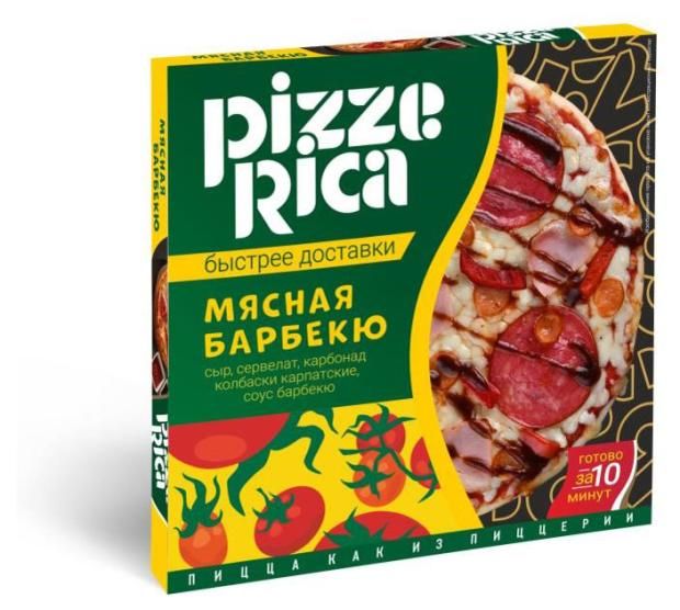 Пицца Что Надо! Pizza Rica мясная барбекю 320 г