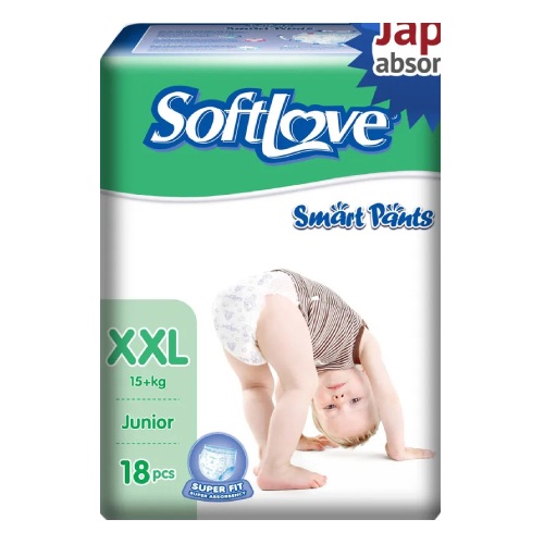 Подгузники-трусики Softlove Smart Pants XXL18 от 15 кг P00131B