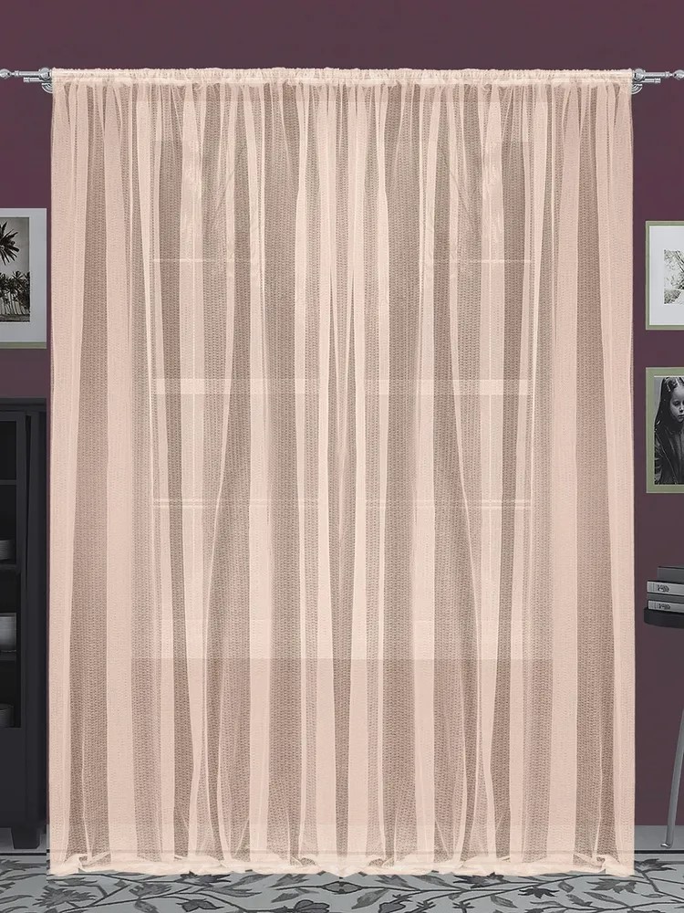 

Тюль гостиный Паутинка 600x240см