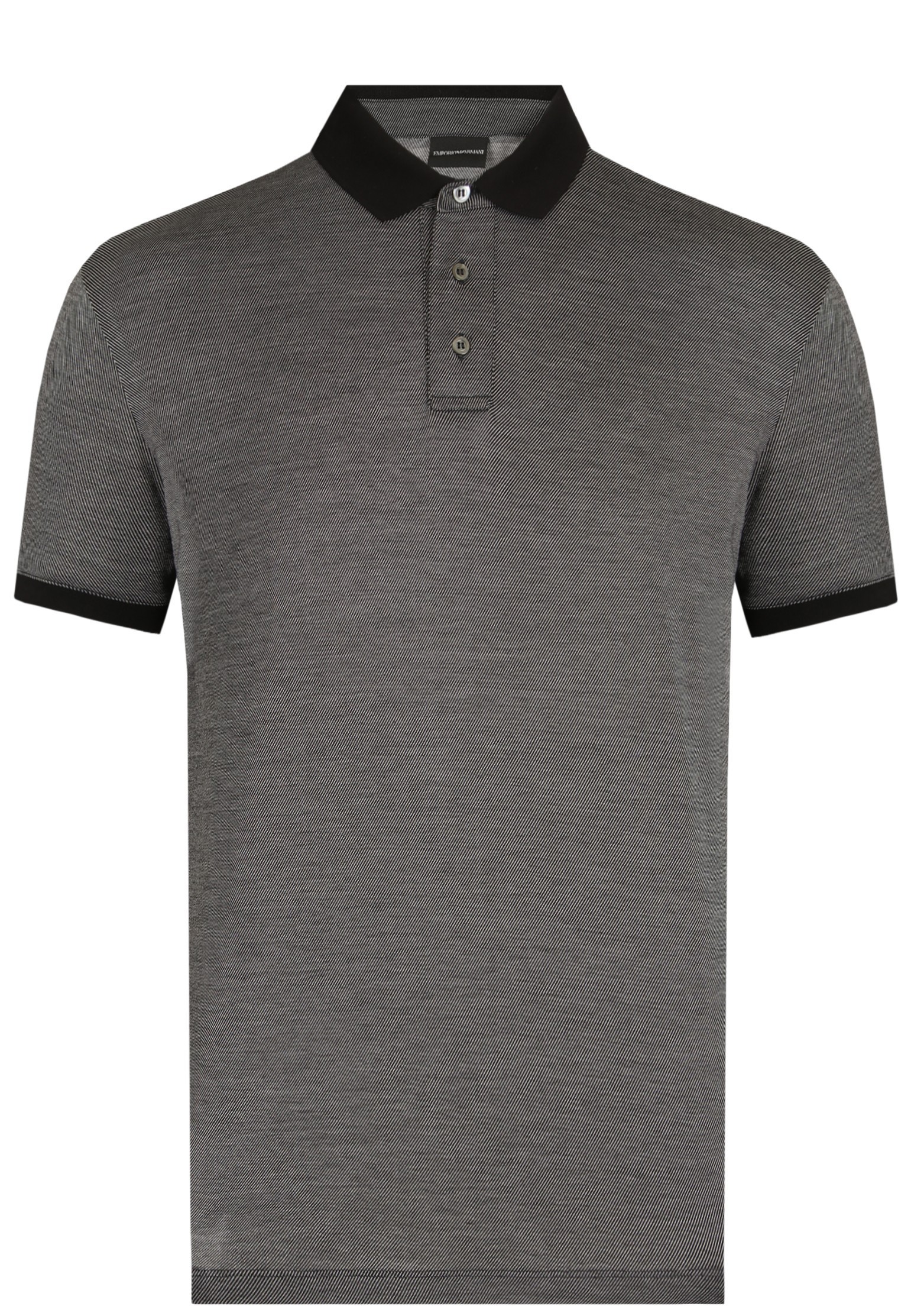 

Футболка-поло мужская Emporio Armani 126886 черная M, 126886