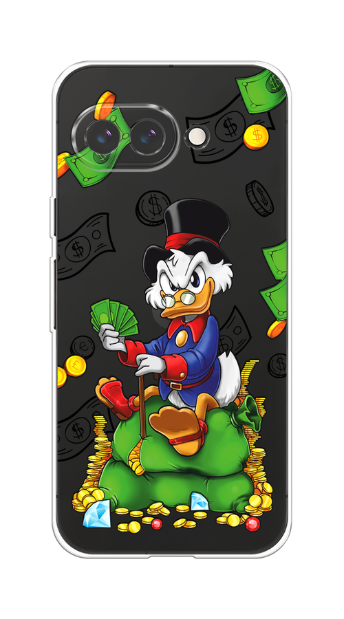 

Чехол на Google Pixel 9a "Scrooge Richness", Черный;синий;зеленый, 272250-1