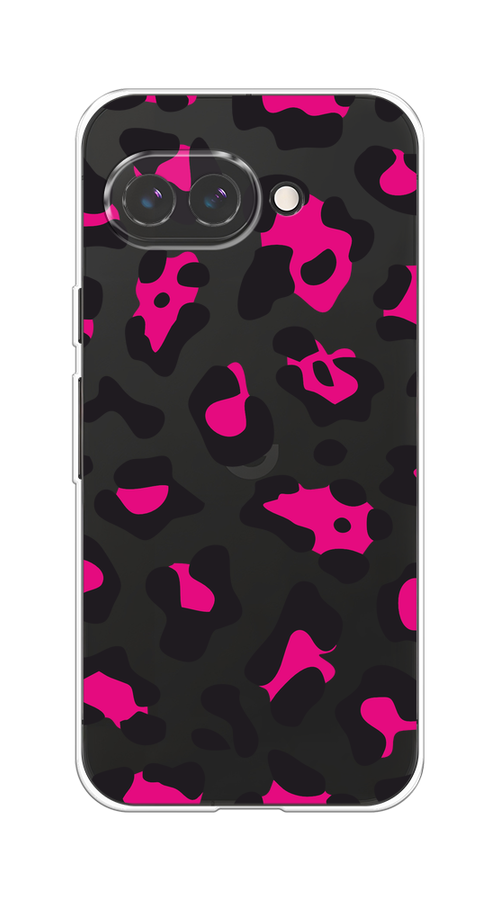 

Чехол на Google Pixel 9a "Pink cow spots", Черный;розовый, 272250-1