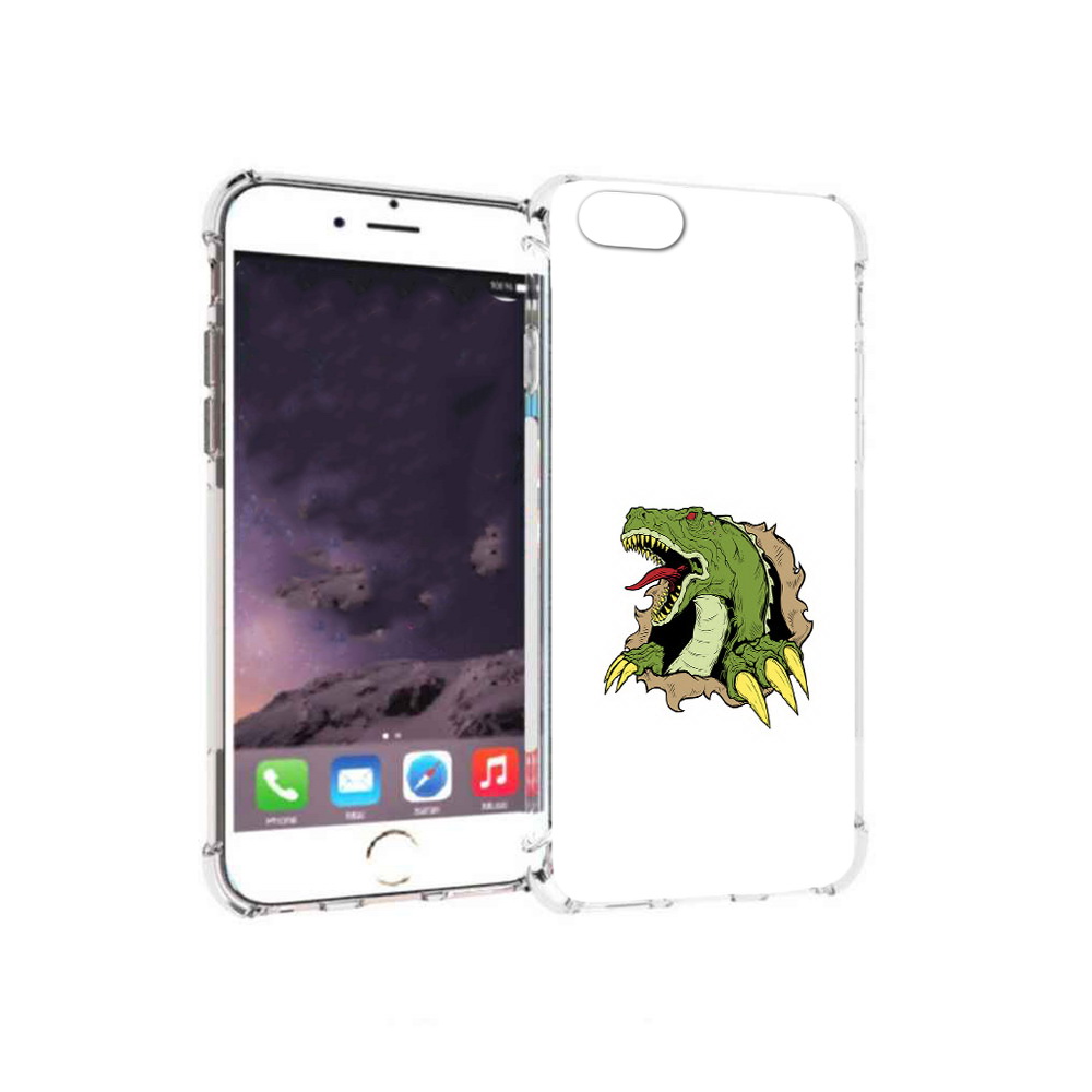 

Чехол MyPads Tocco для Apple iPhone 6 годзила (PT54043.605.290), Прозрачный, Tocco
