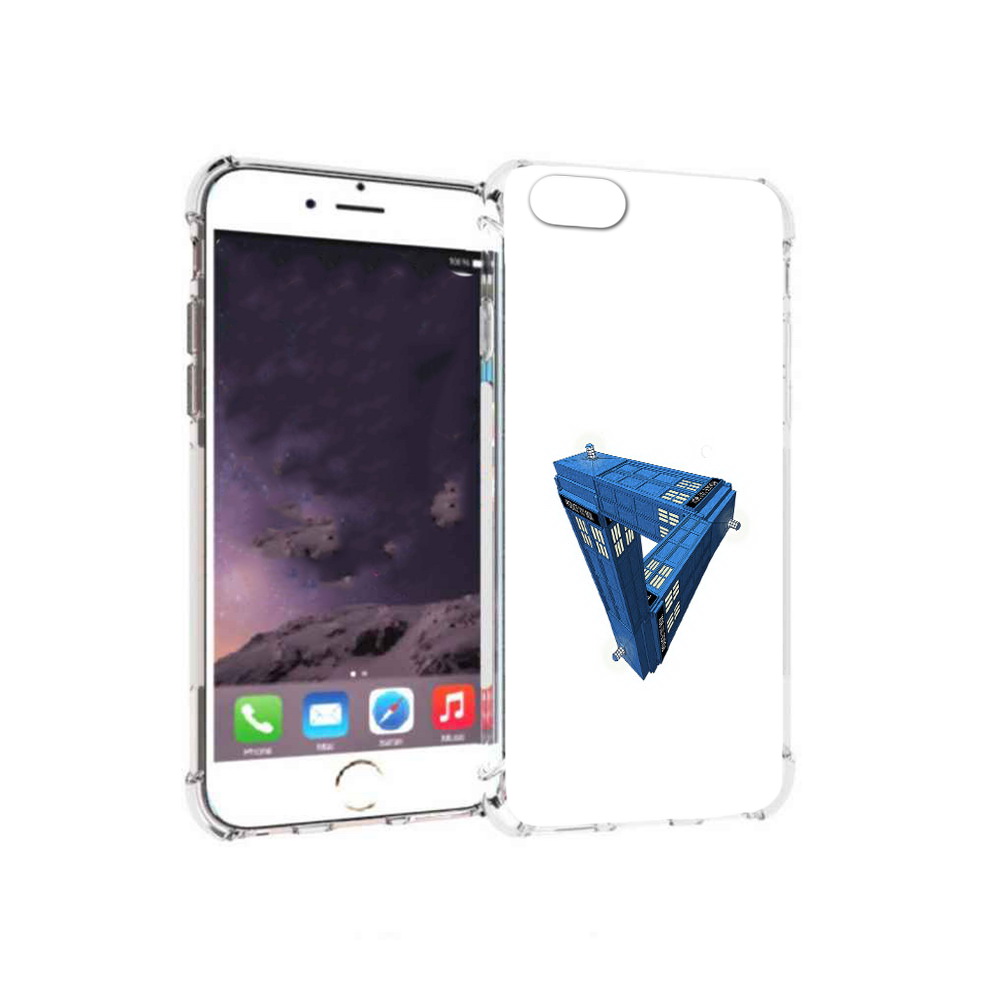 

Чехол MyPads Tocco для Apple iPhone 6 головолока абстракция (PT54043.605.291), Прозрачный, Tocco