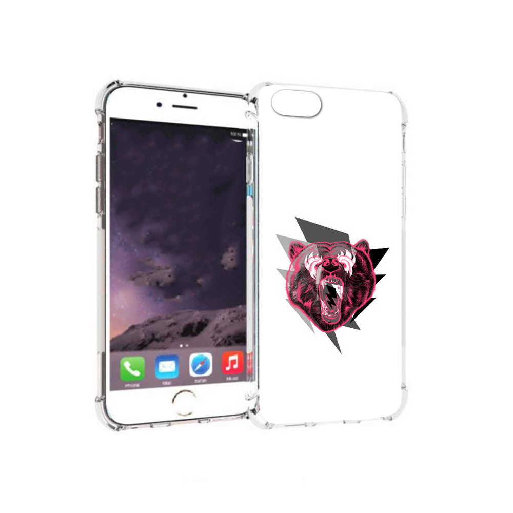 

Чехол MyPads Tocco для Apple iPhone 6 грозовой медведь (PT54043.605.301), Прозрачный, Tocco