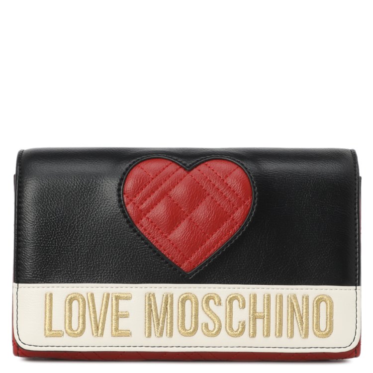 фото Сумка кросс-боди женская love moschino jc4061pp черная