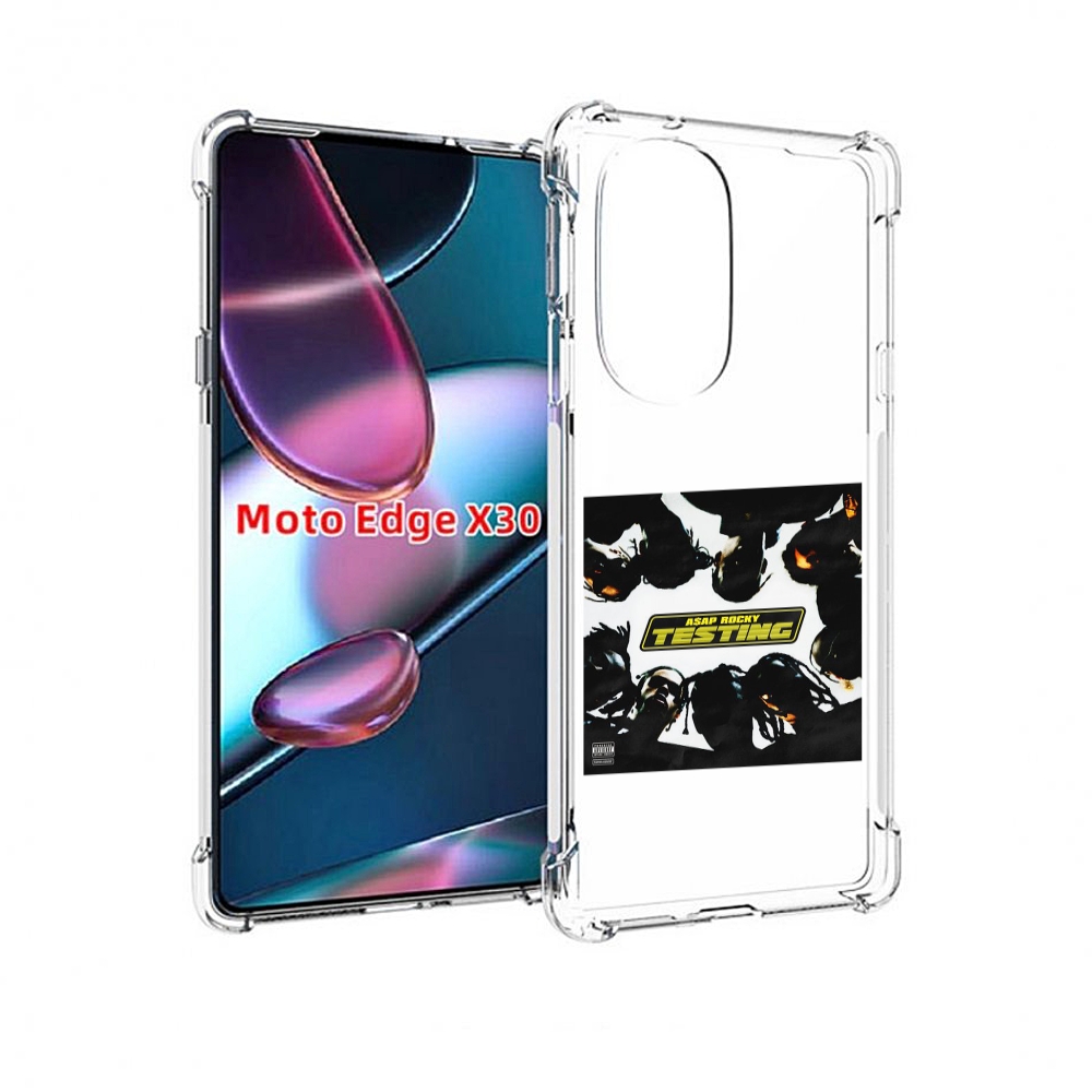 

Чехол MyPads ASAP Rocky - TESTING для Motorola Moto Edge X30, Прозрачный, Tocco