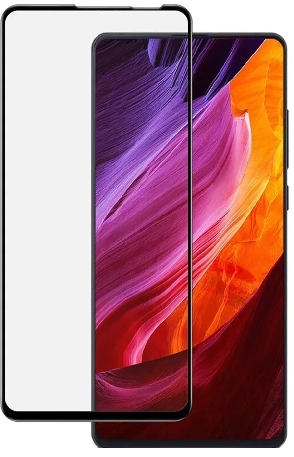 

Стекло защитное BoraSCO Full Cover + Full Glue для Xiaomi Mi Mix 3 (черная рамка)