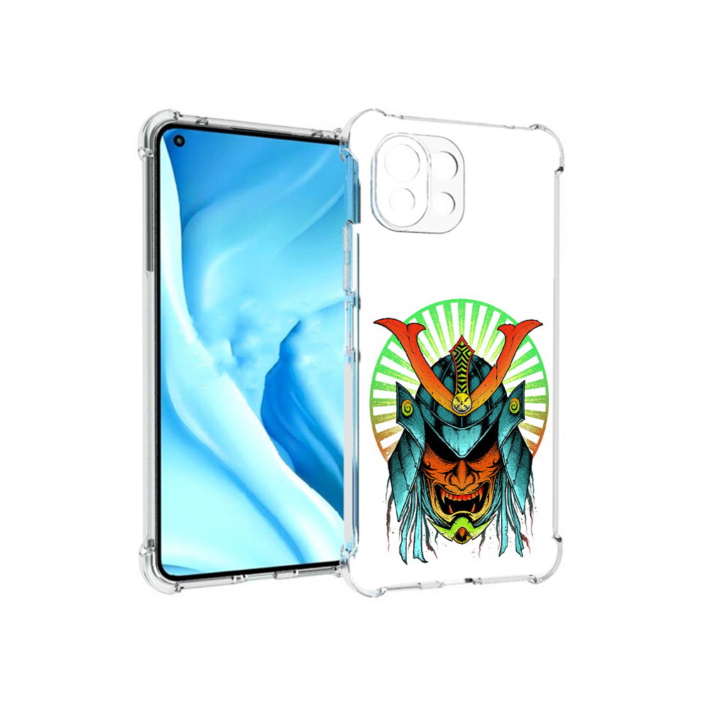 

Чехол MyPads Tocco для Xiaomi Mi 11 Lite ешимитсу рисунок (PT159462.256.345), Прозрачный, Tocco