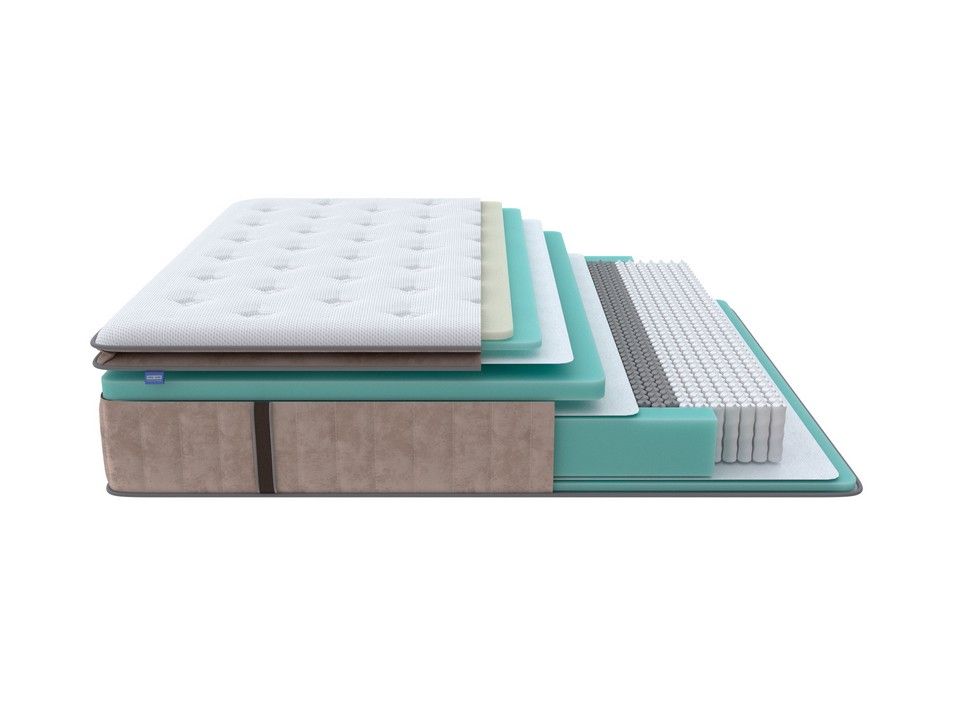 

Матрас PROxSON Paradise Medium Трикотаж Prestige Latte 160x190, Белый, Paradise Medium Prestige Latte