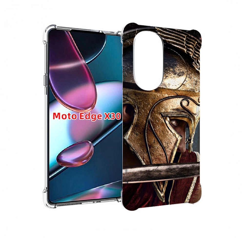 

Чехол MyPads Assassin's Creed Odyssey для Motorola Moto Edge X30, Прозрачный, Tocco
