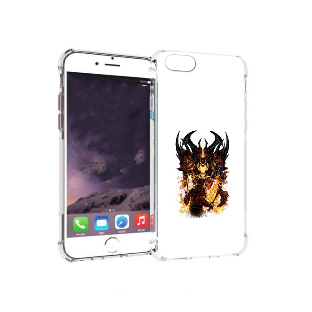 

Чехол MyPads Tocco для Apple iPhone 6 демон shadow fiend (PT54043.605.318), Прозрачный, Tocco