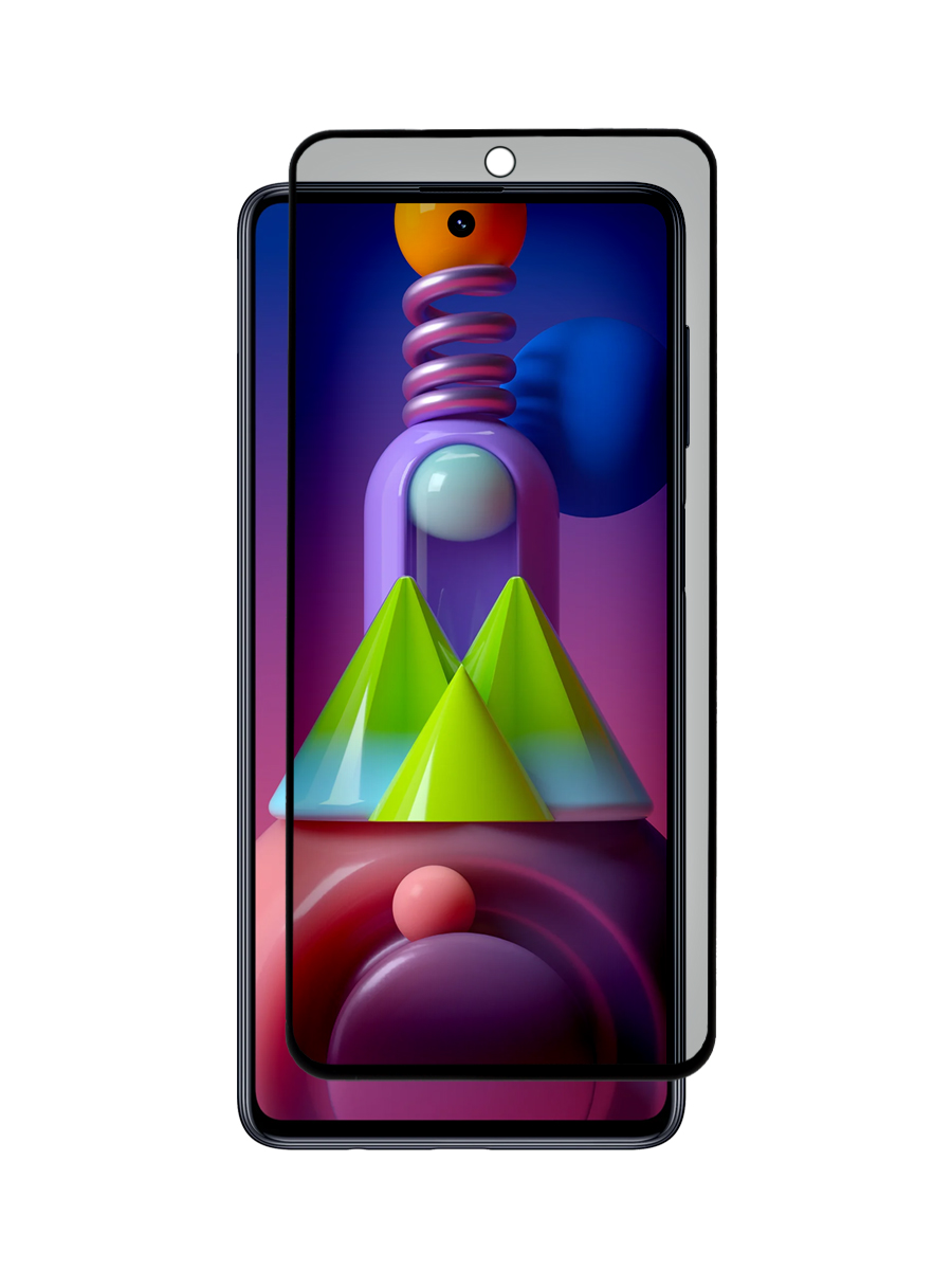 

Стекло антишпион для Samsung M51, M52 5G, M53 5G, M54 5G, Note 10 Lite, S10 Lite с рамкой, ZTG-3D-PR-SAM-M515-BLK