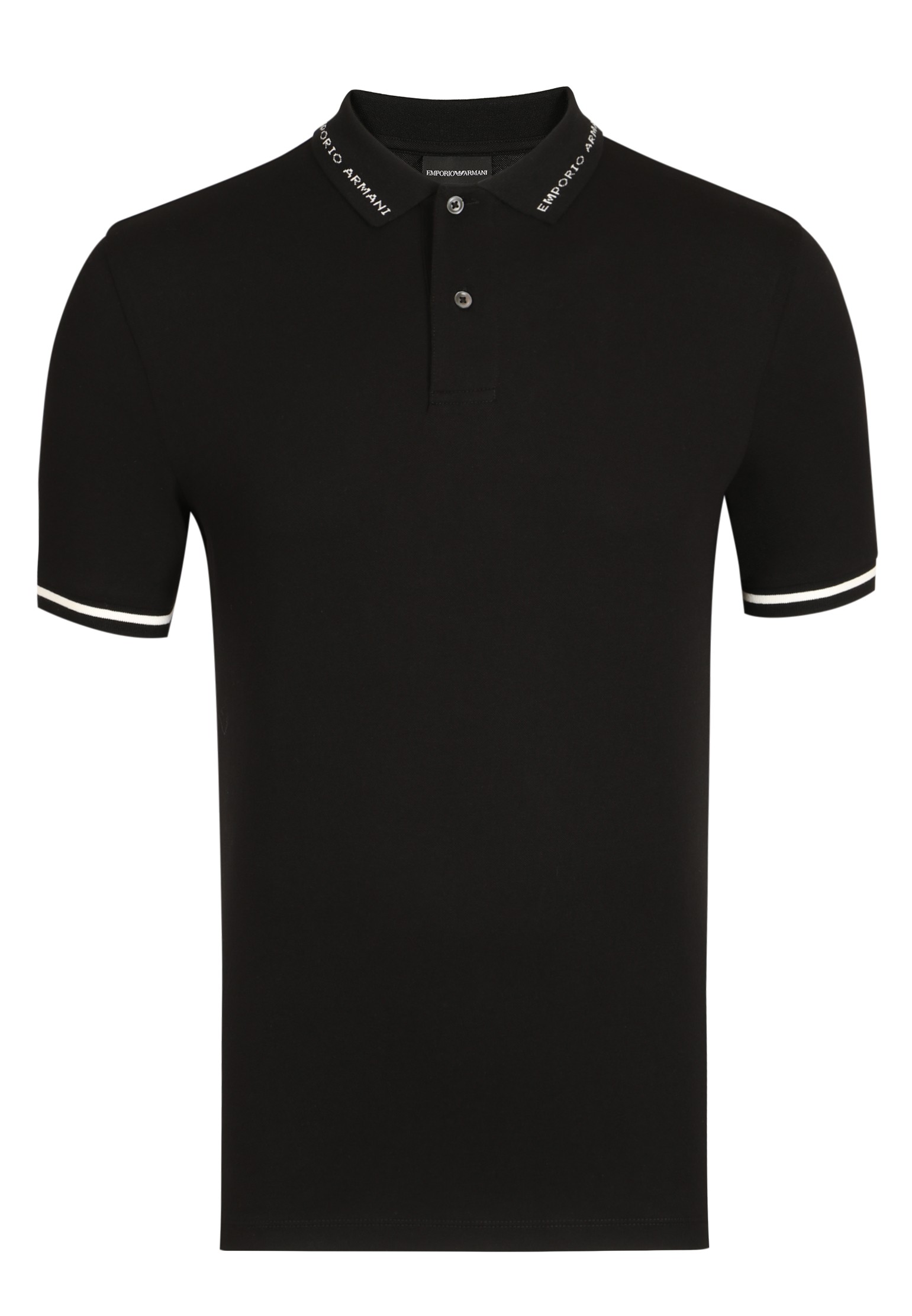 

Футболка-поло мужская Emporio Armani 126891 черная XL, 126891