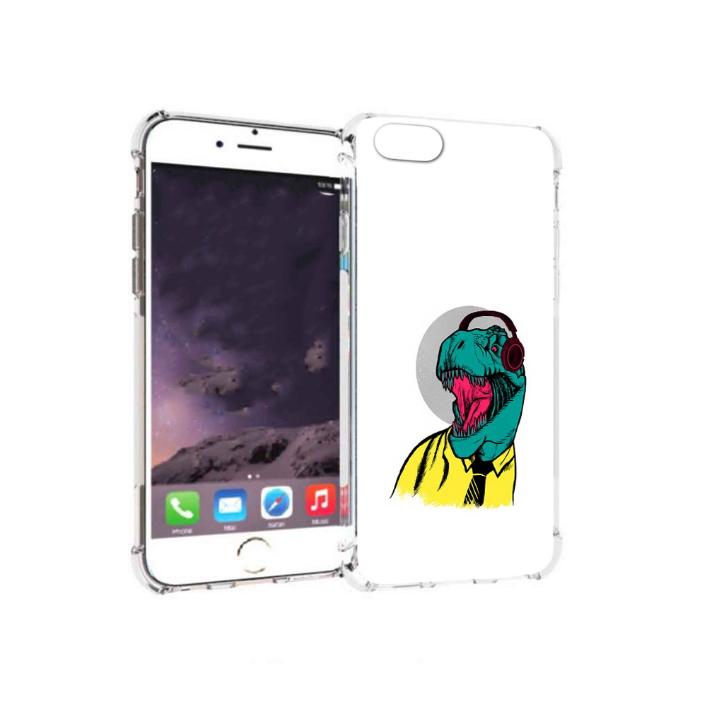 

Чехол MyPads Tocco для Apple iPhone 6 дино (PT54043.605.326), Прозрачный, Tocco