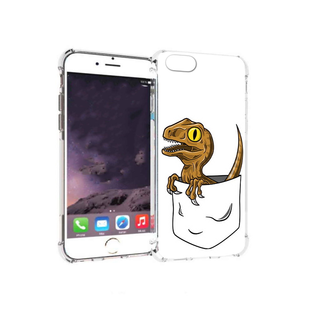 

Чехол MyPads Tocco для Apple iPhone 6 динозавр в кармане (PT54043.605.327), Прозрачный, Tocco