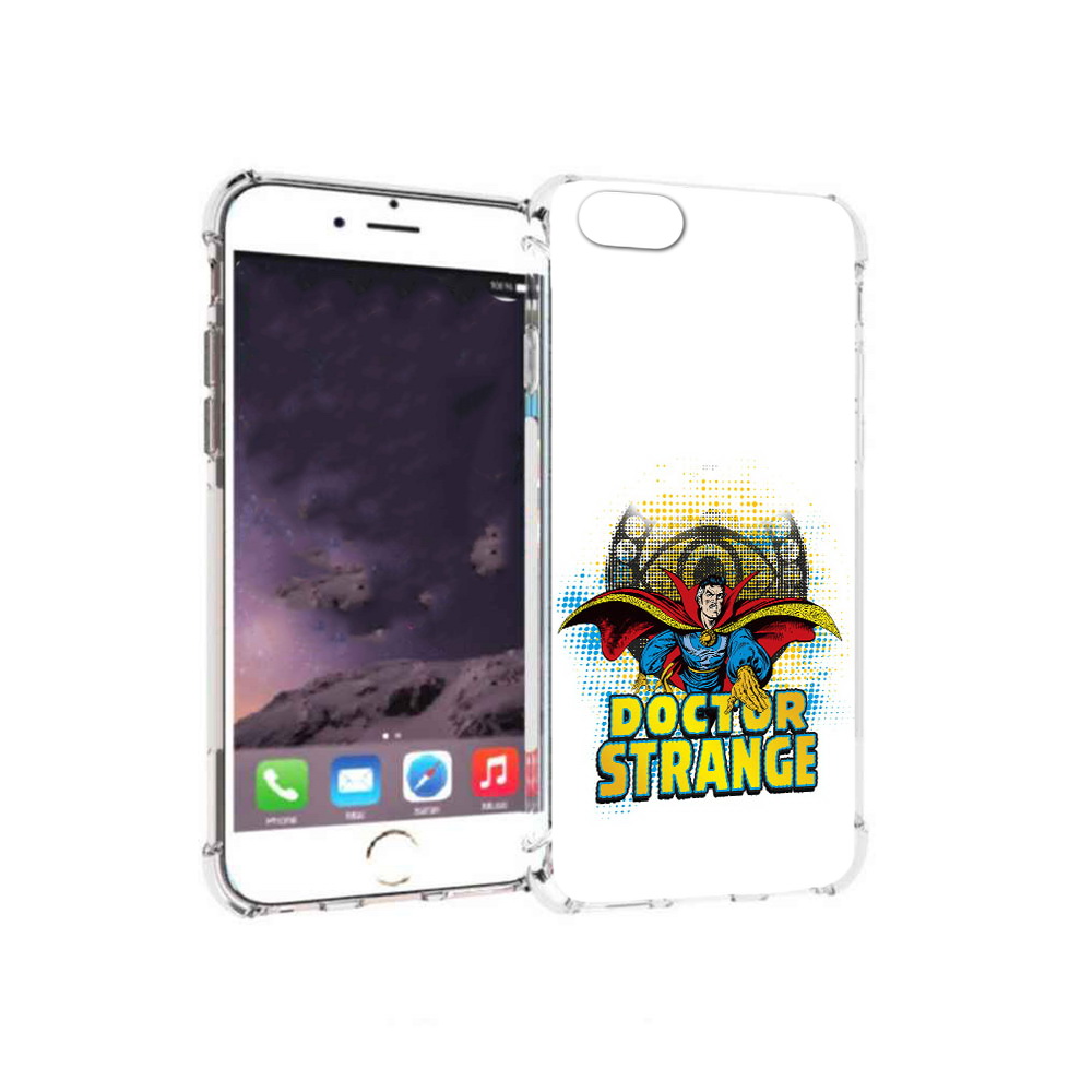

Чехол MyPads Tocco для Apple iPhone 6 доктор стренж рисунок (PT54043.605.335), Прозрачный, Tocco