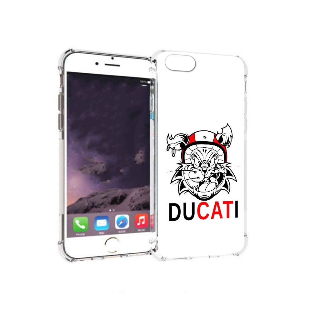 

Чехол MyPads Tocco для Apple iPhone 6 дукати (PT54043.605.339), Прозрачный, Tocco
