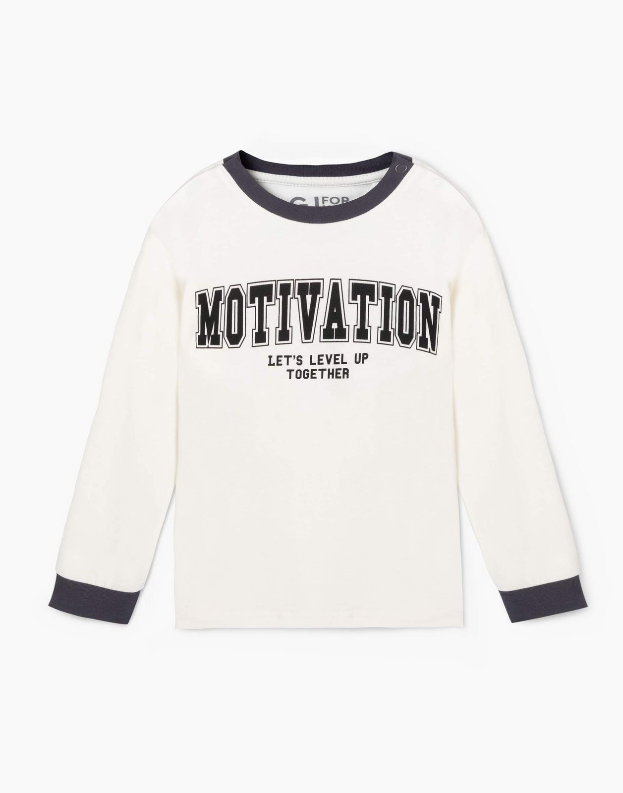 

Лонгслив для мальчика Gloria Jeans BKT015959 молочный 2-4г/104, Бежевый, BKT015959