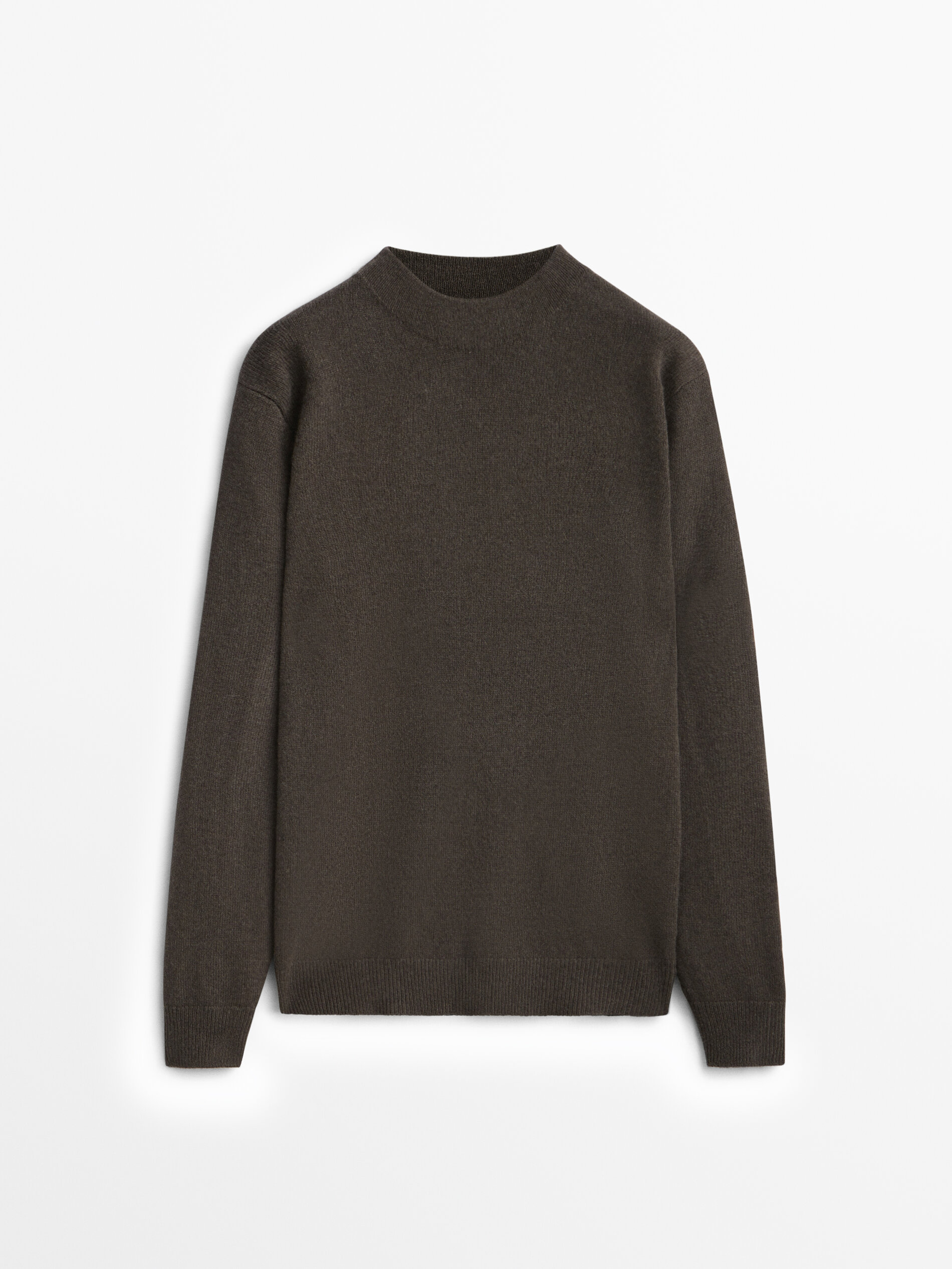 

Джемпер мужской Massimo Dutti 00975415505 хаки M, 00975415505