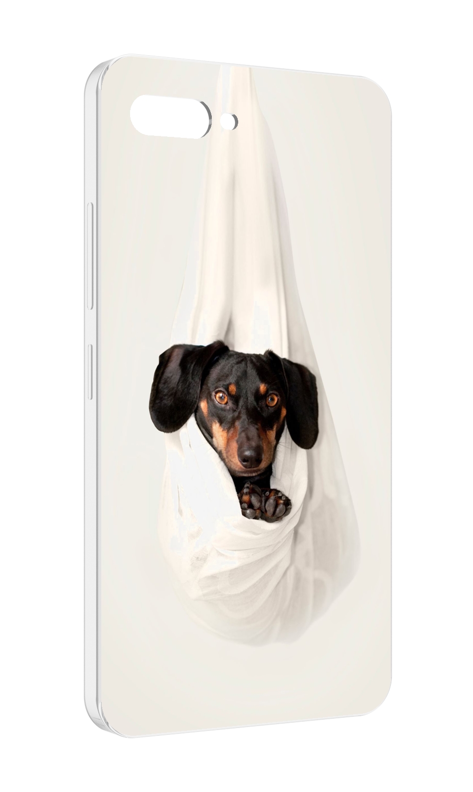 

Чехол MyPads такса собака для ITEL A25 / ITEL A25 Pro / ITEL A35, Прозрачный, Tocco
