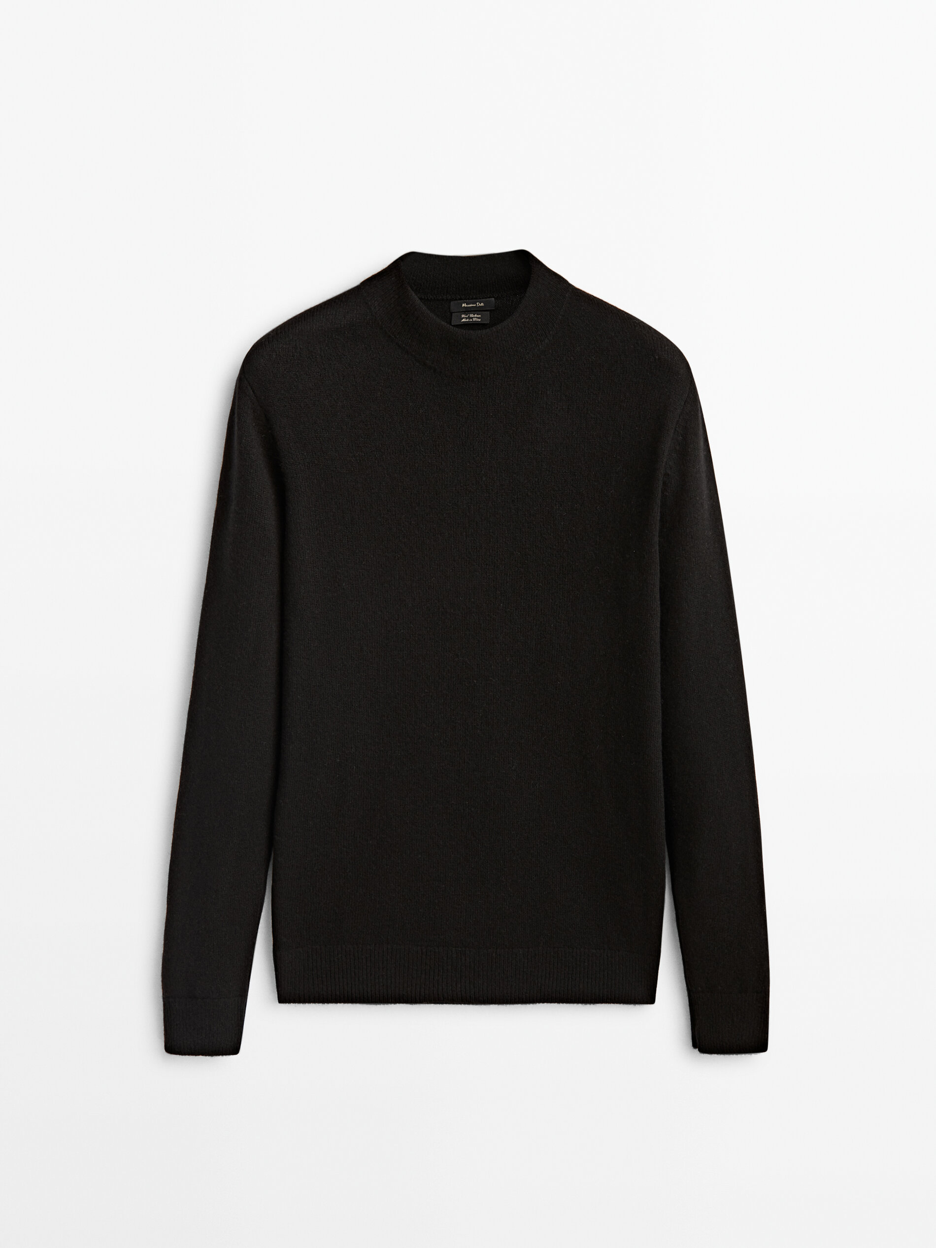 

Джемпер мужской Massimo Dutti 00975415800 черный L, 00975415800