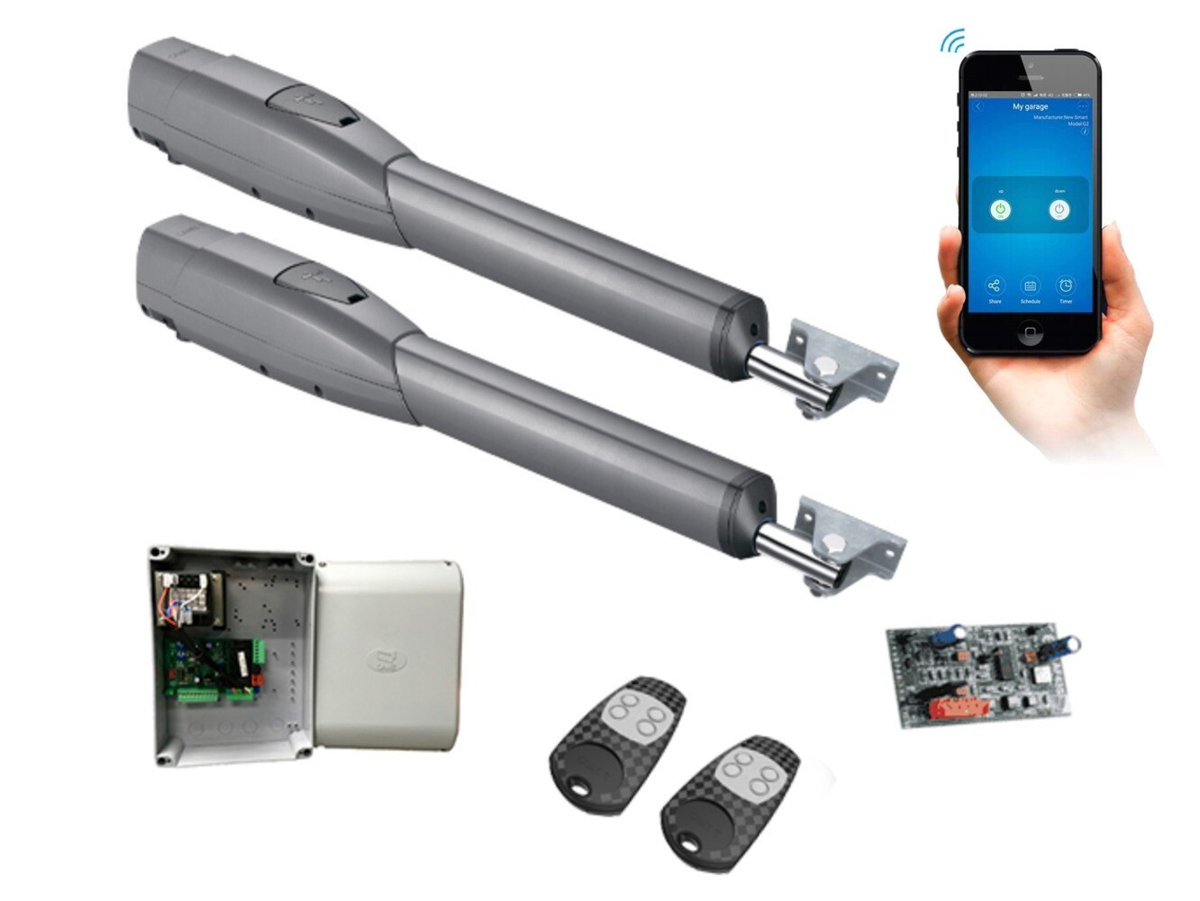 

Автоматика Smart Switch WiFi ATS30AGS комплект приводов CAME распашных ворот