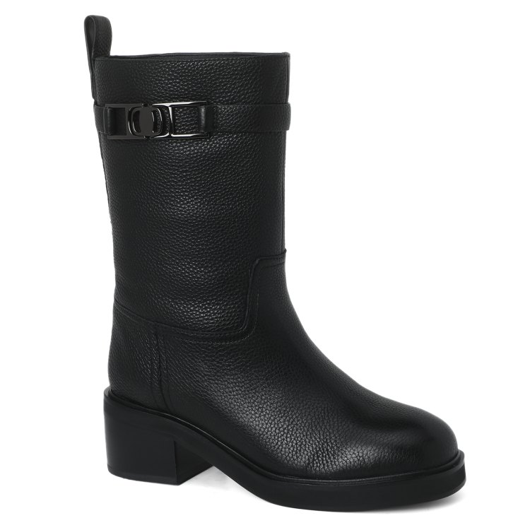 

Полусапоги женские Tendance F313K-9-A82BM-2 черные 36 EU, Черный, F313K-9-A82BM-2