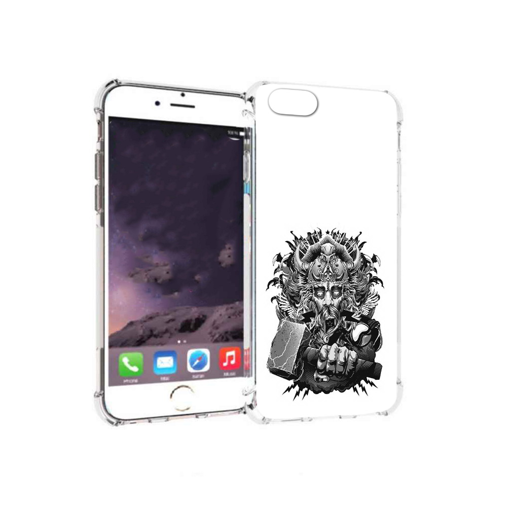 

Чехол MyPads Tocco для Apple iPhone 6 злой тор (PT54043.605.363), Прозрачный, Tocco