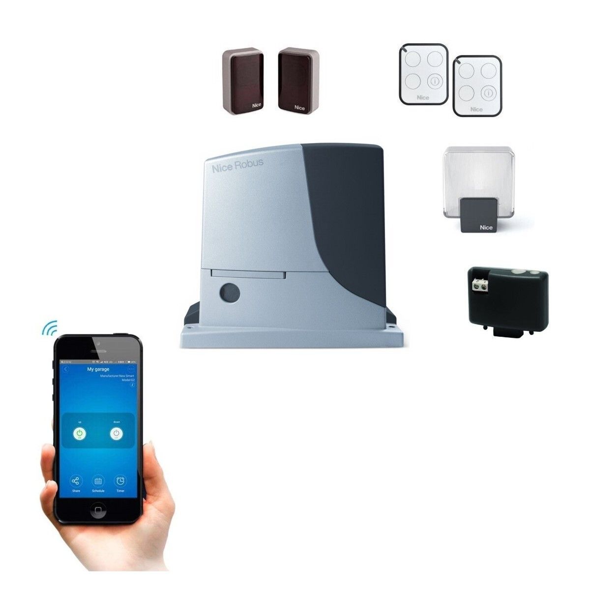 

Комплект автоматики NICE WIFi RB600BDKCE