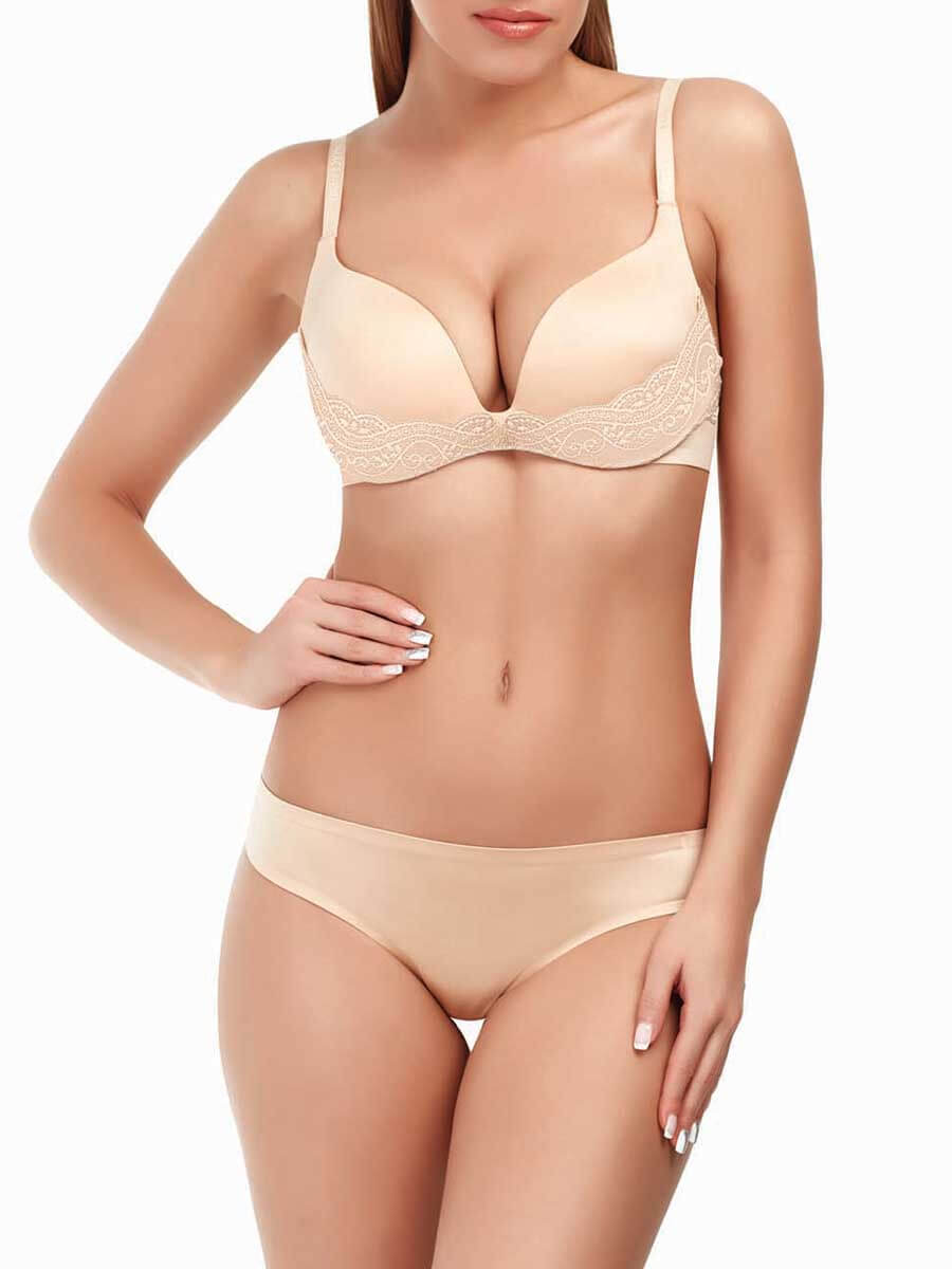 

Трусы женские MARC & ANDRÉ A8-2493 бежевые 44 EU, A8-2493