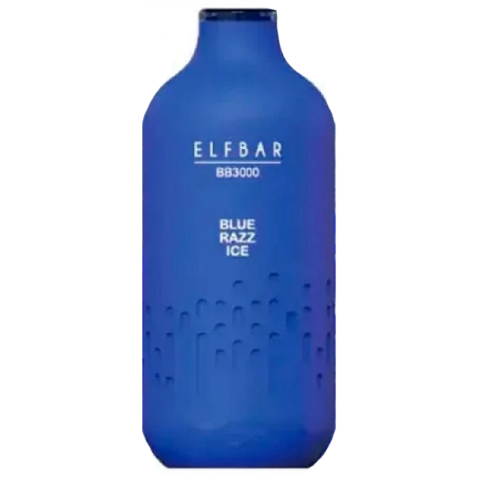 

Одноразовая электронная сигарета с подзарядкой Elf Bar BB3000 Blue Razz Ice, 20 мг