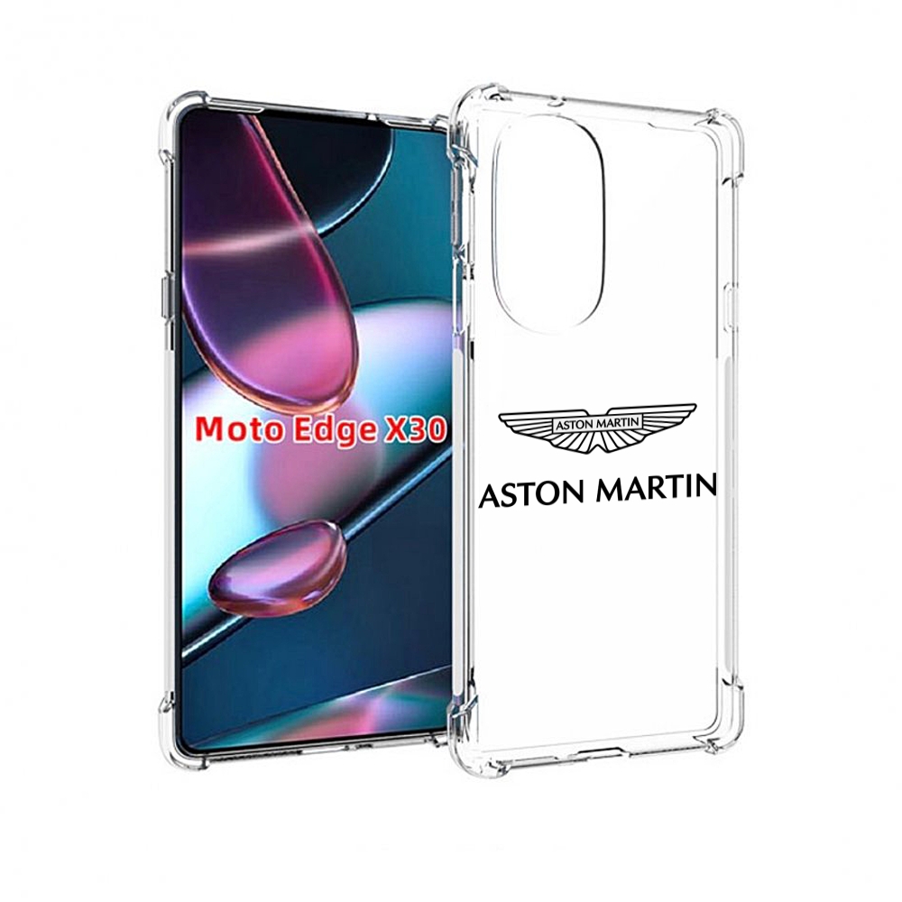 

Чехол MyPads Aston-Martin мужской для Motorola Moto Edge X30, Прозрачный, Tocco
