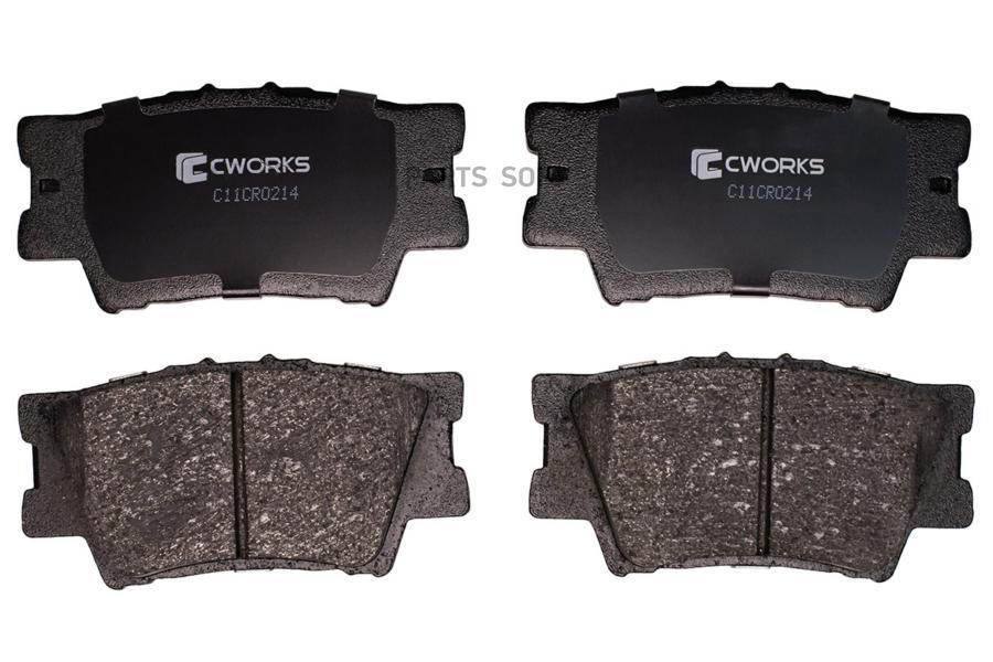 

Колодки Передние Cworks C11cr0214 CWORKS арт. C11CR0214