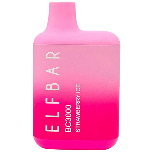 

Одноразовая электронная сигарета с подзарядкой Elf Bar BC3000 Strawberry Ice, 20 мг