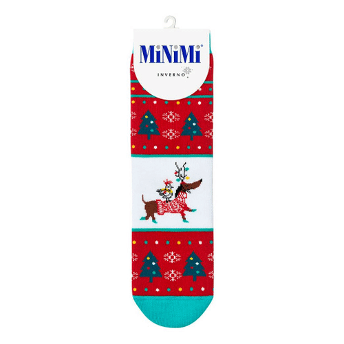 Носки женские Minimi красные 36-41 299₽